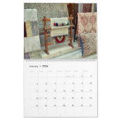 12 Monate türkische Teppiche Kalender (Jan 2026)