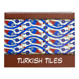12 Monate türkischer Tiles Kalender