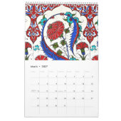 12 Monate türkischer Tiles Kalender (Mär 2027)