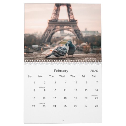 12 Monate, um die Welt im Kalender 2021 zu entdeck (Feb 2026)