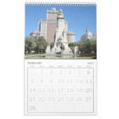 12 Monate Umlaufzeit der Madrider Mauer Kalender (Feb 2027)