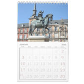 12 Monate Umlaufzeit der Madrider Mauer Kalender (Jan 2027)