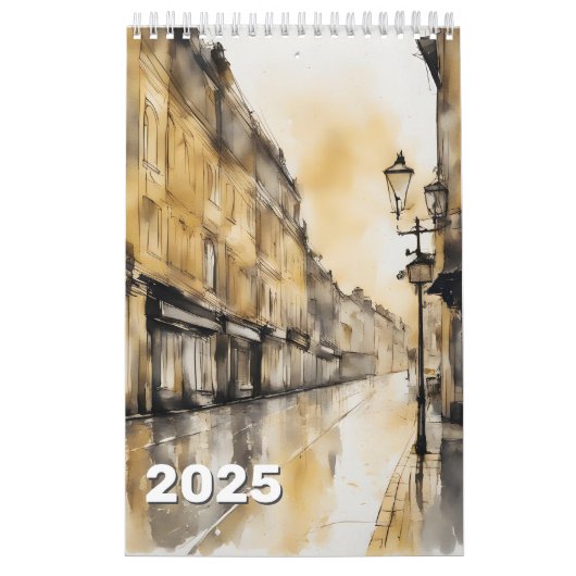 12 Monate US-Kalender Kalender (Titelbild)