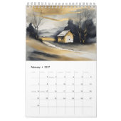 12 Monate US-Kalender Kalender (Feb 2027)