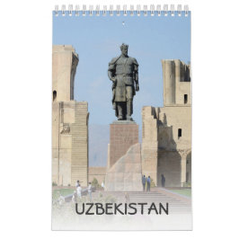 12 Monate Usbekistan 2019 Kalender