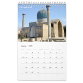 12 Monate Usbekistan 2019 Kalender (Mär 2020)