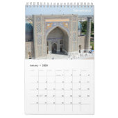 12 Monate Usbekistan 2019 Kalender (Jan 2020)