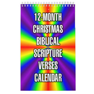12-Monate Weihnachten Bibelverse Kalender