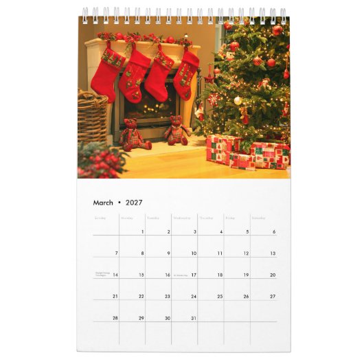 12 Monate Weihnachts Spaß Bundle Wall Kalender (Mär 2027)