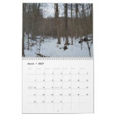 12-Monate Winteransicht Kalender (Mär 2027)