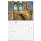 12 Monate Winterpalast Kalender (Feb 2027)