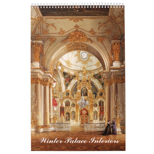 12 Monate Winterpalast Kalender (Titelbild)