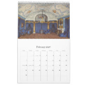 12 Monate Winterpalast Kalender (Feb 2027)