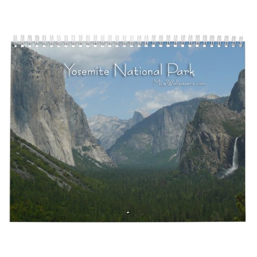 12 Monate Yosemite Nationalparkkalender Kalender (Titelbild)