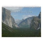 12 Monate Yosemite Nationalparkkalender Kalender (Titelbild)