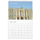12 Monate Zwei Hauptstädte Kalender (Mär 2027)