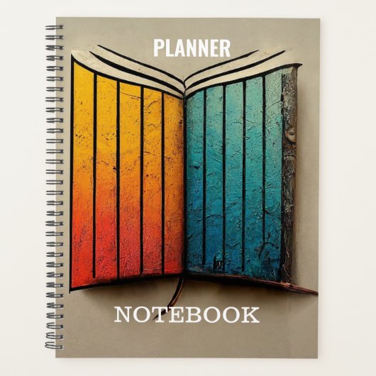 12-monatig sonnig Inspiriert Planer (Vorderseite)