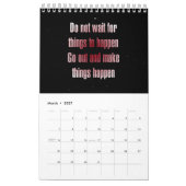 12-Monatige Ermutigungszitate Kalender (Mär 2027)