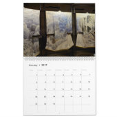 12-monatige Kunst des Kimonos Kalender (Jan 2017)