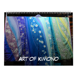 12-monatige Kunst des Kimonos Kalender