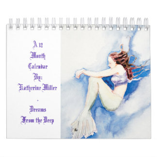 12-monatige Träume vom tiefen Kalender