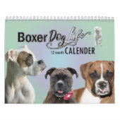 12-monatiger Boxer-Dog-Lebenskalender Kalender (Titelbild)