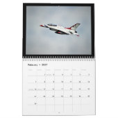 12-monatiger Flugplan Band 2 Kalender (Feb 2027)