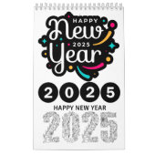 "12-monatiger Kalender 2025 - Stilvoll und funktio (Titelbild)