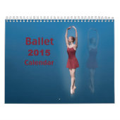 12-monatiger Kalender des Ballett-2015 (Titelbild)