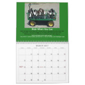 12-monatiger Kalender des frohen Springer-2013 (Mär 2027)