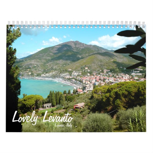 12-monatiges reizendes Levanto, Italien-Kalender Kalender (Titelbild)