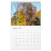 12-Monats-Bäume Kalender (Feb 2027)