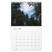 12-Monats-Bäume Kalender (Jan 2027)