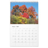 12-Monats-Bäume Kalender (Mär 2027)