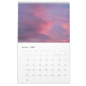 12-Monats-Himmel Kalender (Jan 2027)