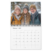 12-Monats-Kalender 2027 Ihr eigenes Foto jeden Mon Kalender (Feb 2027)