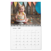 12-Monats-Kalender 2027 Ihr eigenes Foto jeden Mon Kalender (Jan 2027)