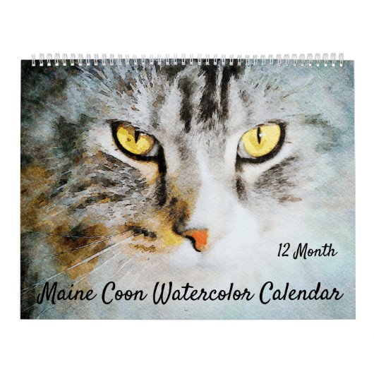 12 Monats-niedliche Kalender (Titelbild)