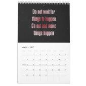 12-Monats-Zitate zur Ermutigung Kalender (Mär 2027)