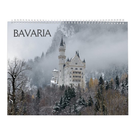 12 Month Bavaria Wall Calendar Kalender (Titelbild)