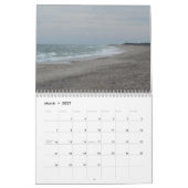 12-Month Beach, Sand, Water, And Waves Kalender (Mär 2027)
