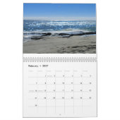 12-Month Beach, Sand, Water, And Waves Kalender (Feb 2027)