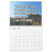 12-Month Easter Biblical Scripture Verses Kalender (Jan 2027)