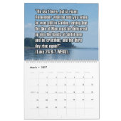 12-Month Easter Biblical Scripture Verses Kalender (Mär 2027)