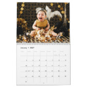 12 Month Family Custom Photo Kalender (Jan 2027)