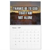12-Month "Thanks Be To God That I Am..." Kalender (Feb 2027)