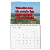 12-Month Words of Jesus Biblical Scripture Verses Kalender (Jan 2027)