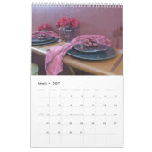 12 Months of Beautiful Tablescapes 2026 Kalender (Mär 2027)