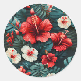 12 Muster Runder Aufkleber