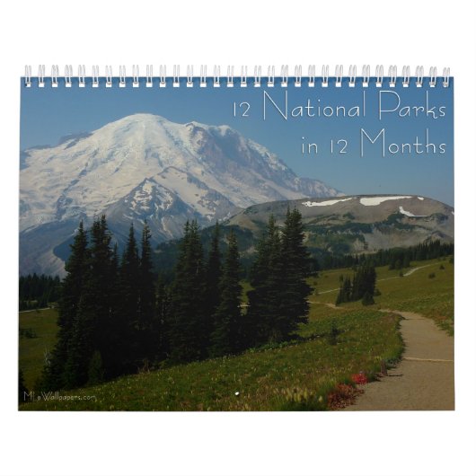 12 Nationalparks in 12 Monaten, 2. Ausgabe Kalender (Titelbild)